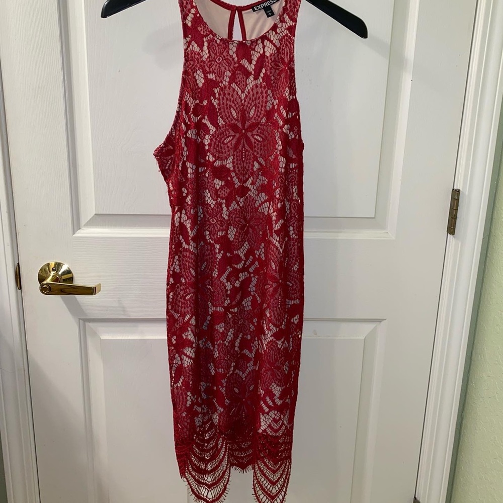 Express lace dress
